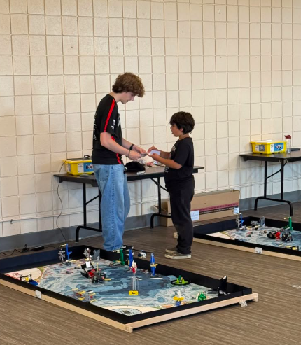 Summer camp robotics activity